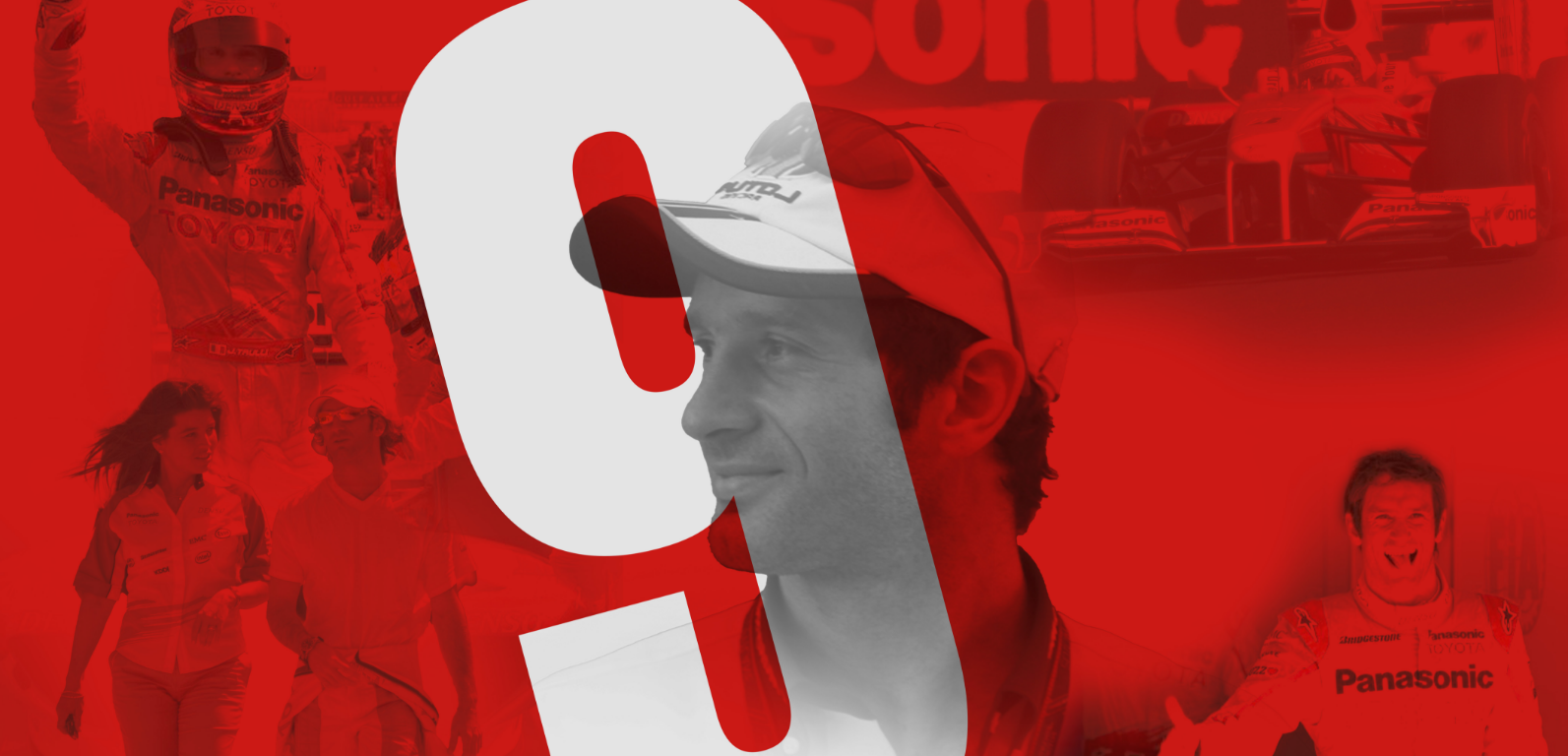 Jarno Trulli Toyota TF109 Schoonheid van Snelheid Banner