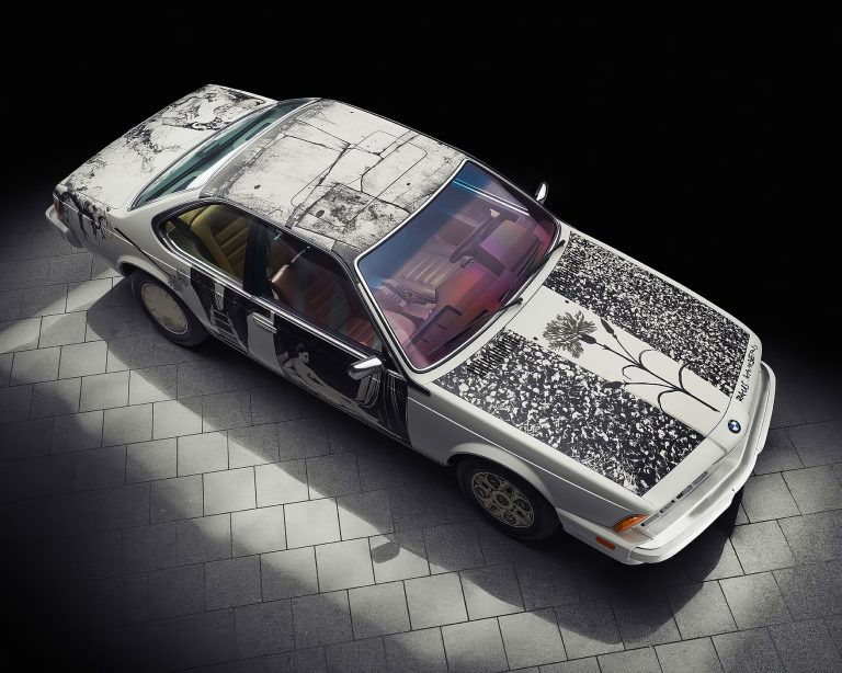 Art Car from Robert Rauschenberg. Seen from the top.