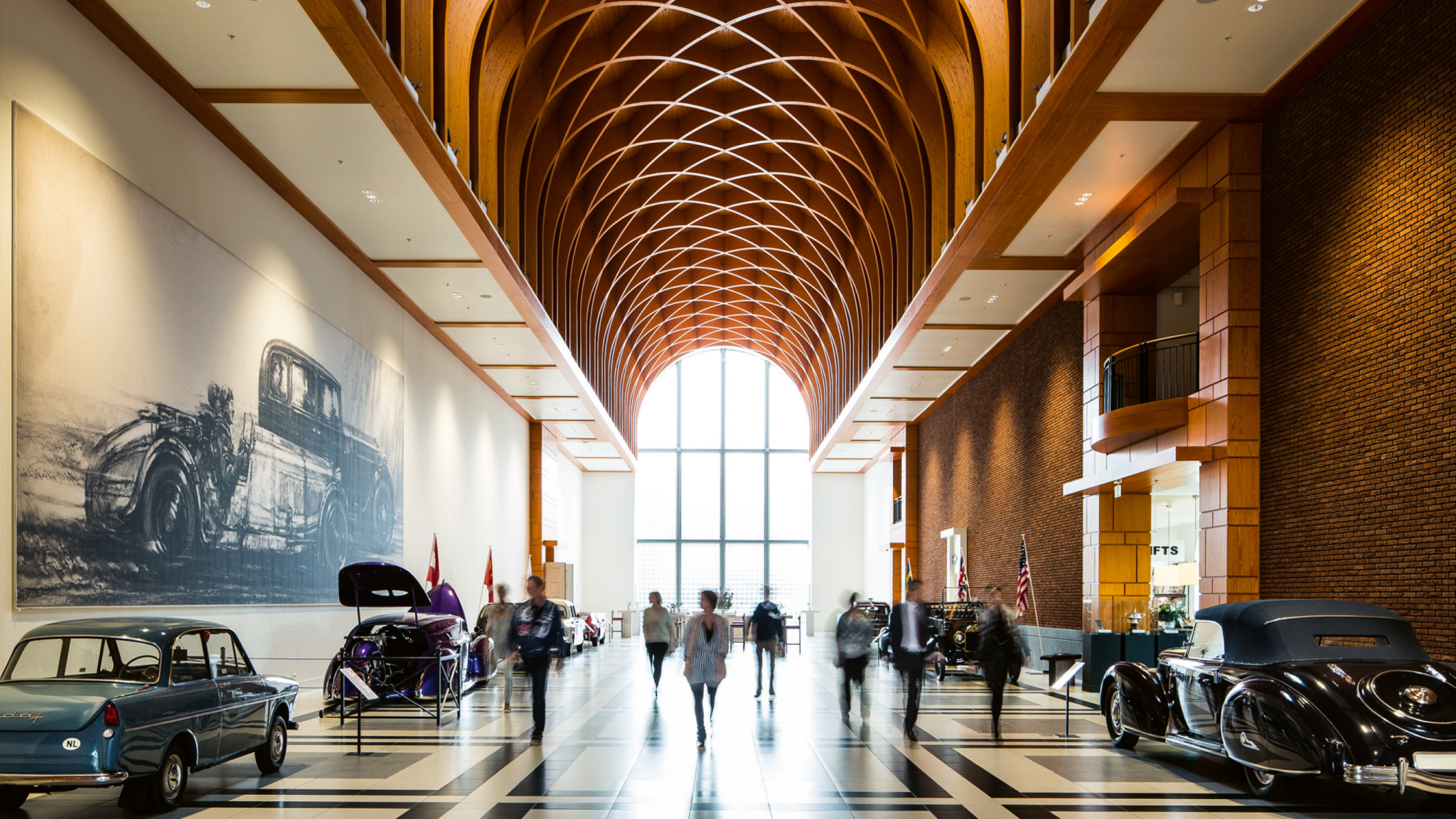 Great Hall van het Louwman Museum